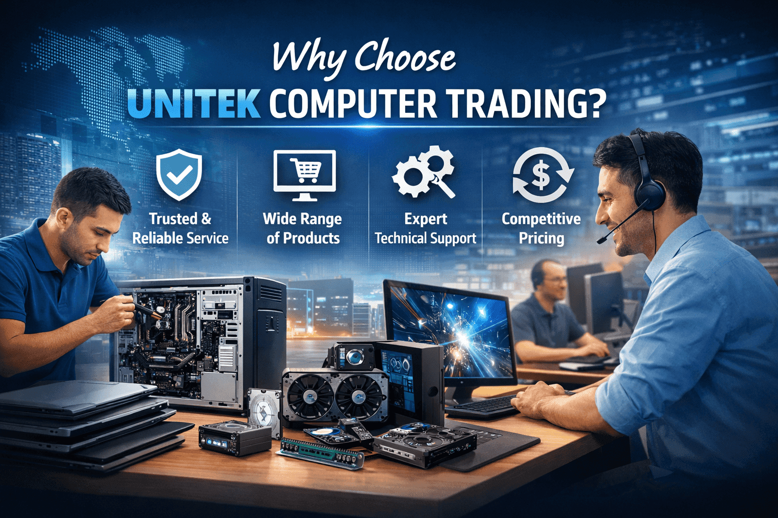 Why Choose UNITEK COMPUTER TRADING