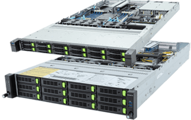 Rack servers form the primary compute layer within enterprise data center architecture. 