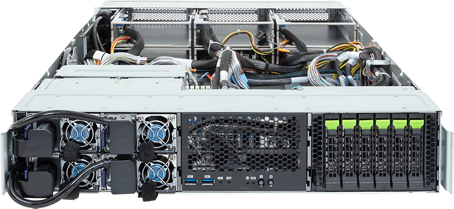 NVIDIA MGX™ Server - AMD EPYC™ 9005/9004 - 2U DP 4 x PCIe Gen5 GPUs Immersion-unitekme